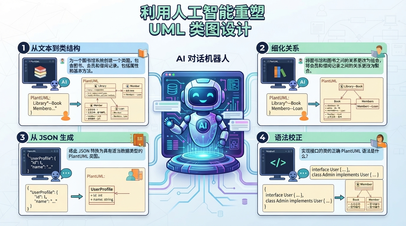 利用AI重塑UML设计：基于VPasCode的智能类图绘制指南