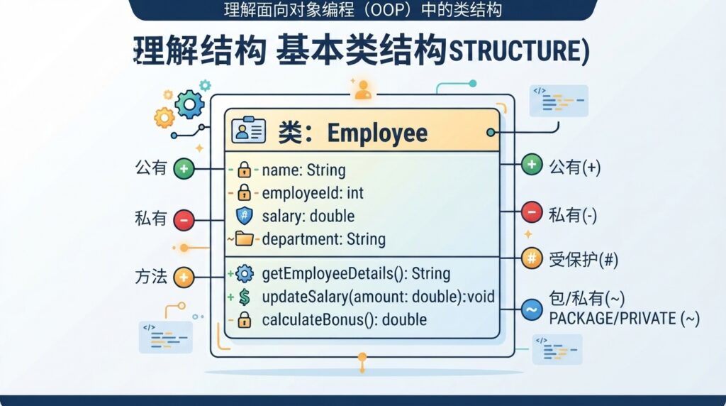 精通PlantUML：深入理解面向对象编程中的类结构