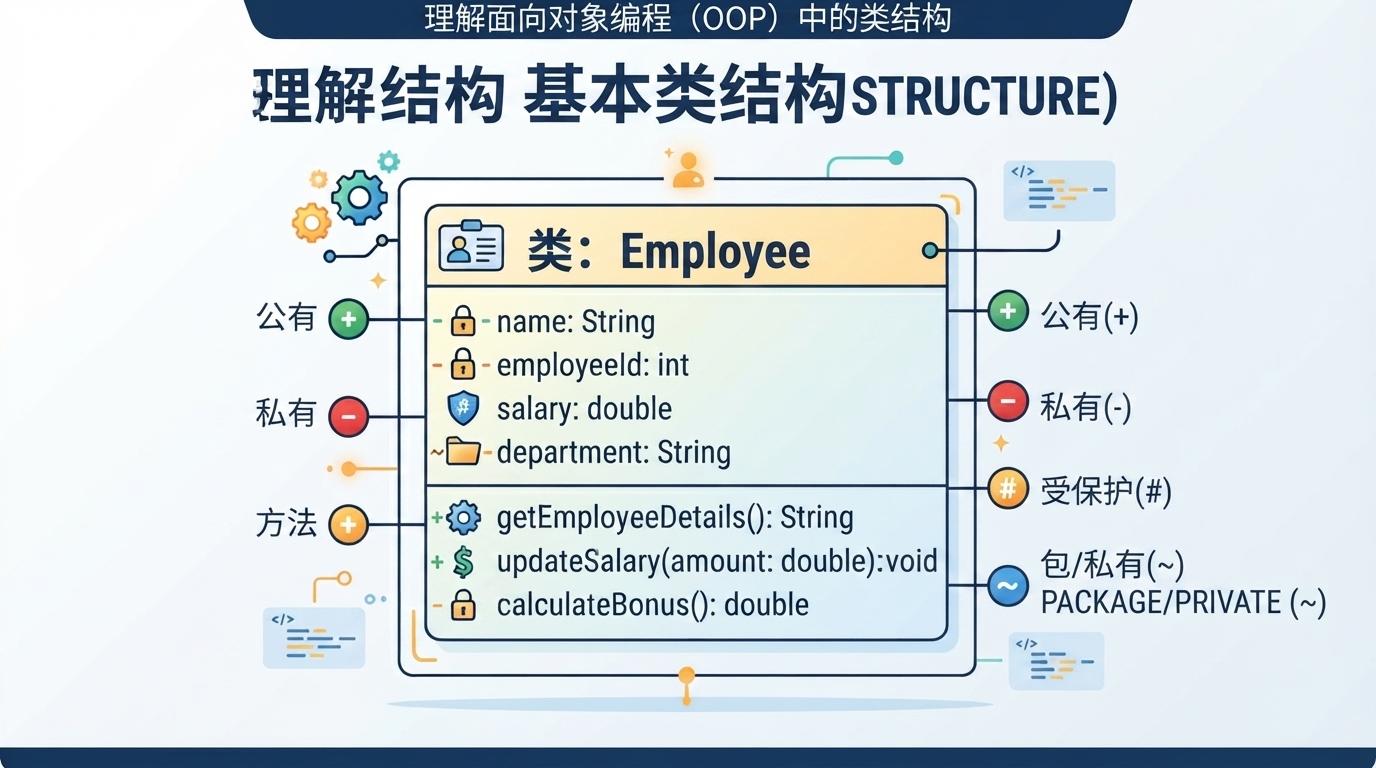 精通PlantUML：深入理解面向对象编程中的类结构